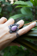 Twilight Ivy Phosphosiderite Ring, AR- 7763