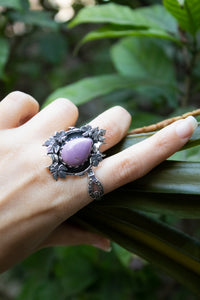 Twilight Ivy Phosphosiderite Ring, AR- 7763
