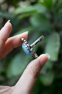 Celestial Tide Larimar Ring, AR-7764