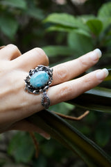 Celestial Tide Larimar Ring, AR-7764