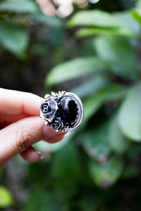 Midnight Edge — Black Onyx Ring, AR- 7770