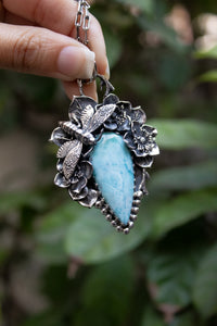 Ocean Serenity — Larimar Pendant, AP- 7775