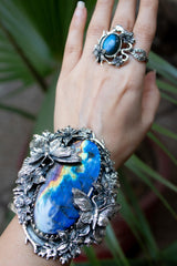 Twilight Gleam — Purple Labradorite Bracelet, AR- 7779