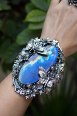 Twilight Gleam — Purple Labradorite Bracelet, AR- 7779