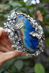 Twilight Gleam — Purple Labradorite Bracelet, AR- 7779