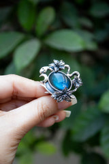 Mystic Glow — Labradorite Ring, AR- 7781