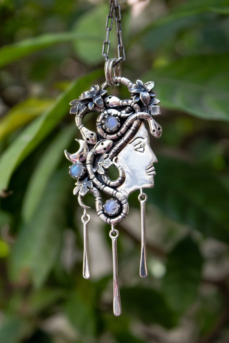 Gorgon’s Whisper: Medusa Pendant, AP-7804