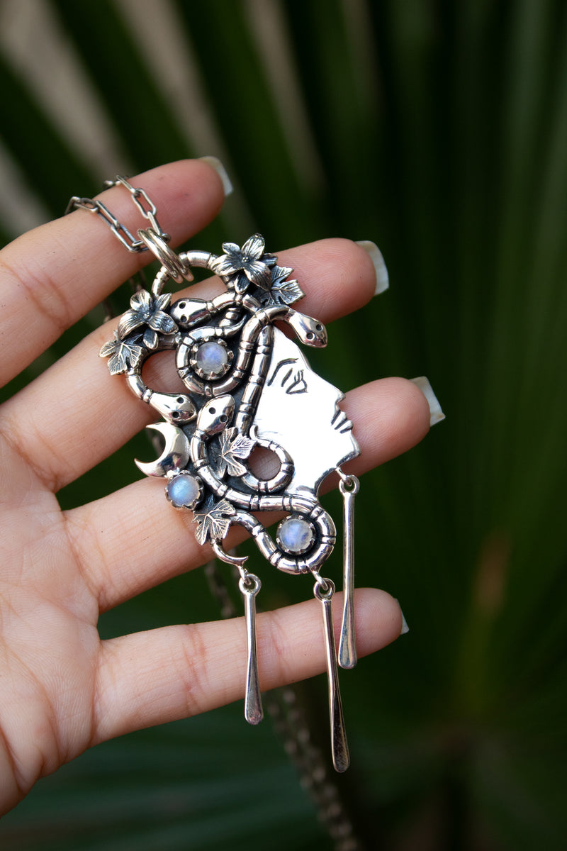 Gorgon’s Whisper: Medusa Pendant, AP-7804