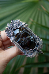 The Keeper's Secret Ring : Stick tube Agate AR-7372