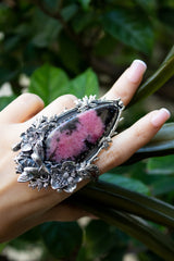 Majestic Rhodonite Ring, AR- 7400
