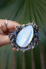 Luminous Grove Moonstone Ring, AR-7809