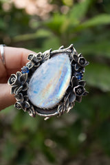 Luminous Grove Moonstone Ring, AR-7809