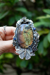 Solarwing Reverie: Labradorite Ring, AR-7811