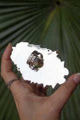 Solarwing Reverie: Labradorite Ring, AR-7811