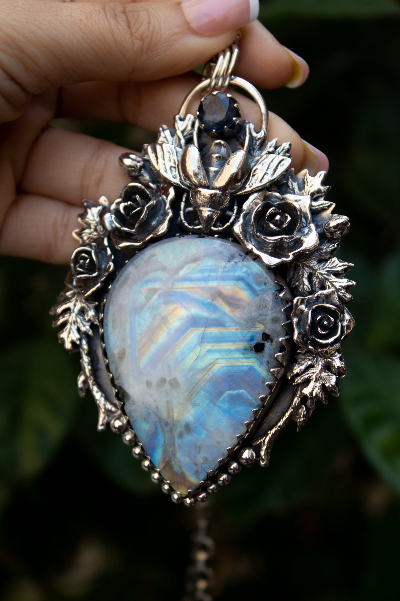 Moonstone Pendant, AP- 7370