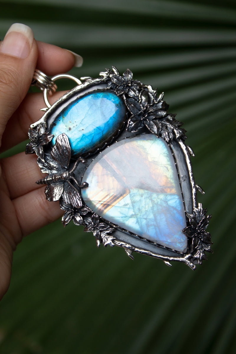 Celestial Garden Moonstone Pendant, AP-7792