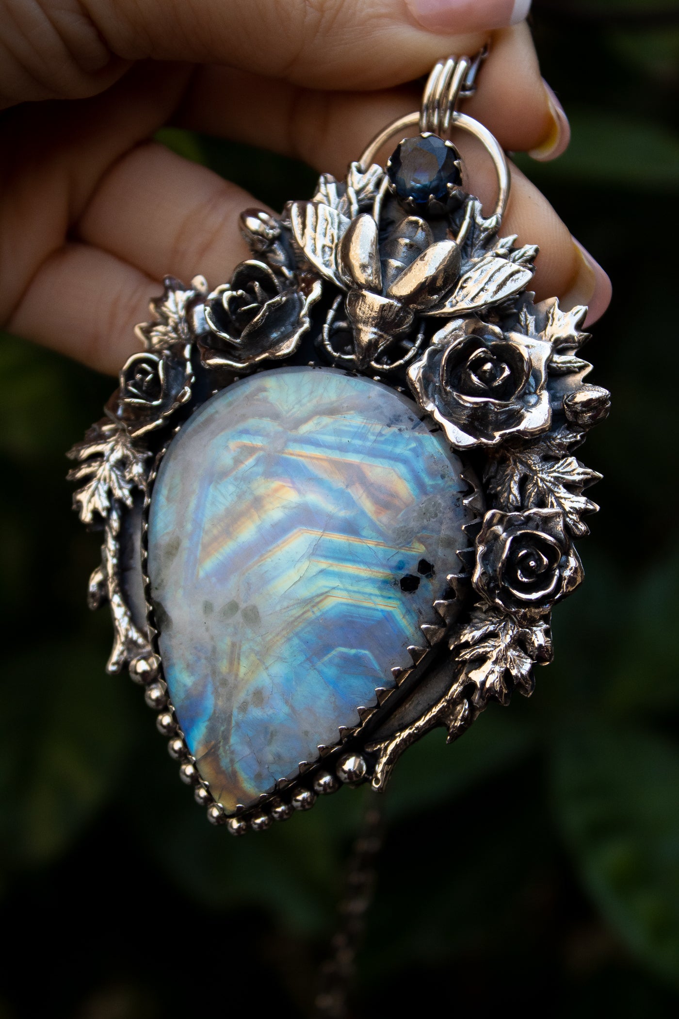 Moonstone Pendant, AP- 7370