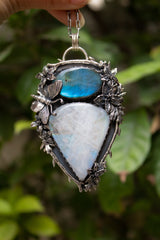 Celestial Garden Moonstone Pendant, AP-7792