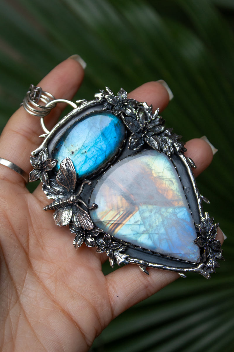 Celestial Garden Moonstone Pendant, AP-7792