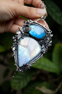 Celestial Garden Moonstone Pendant, AP-7792