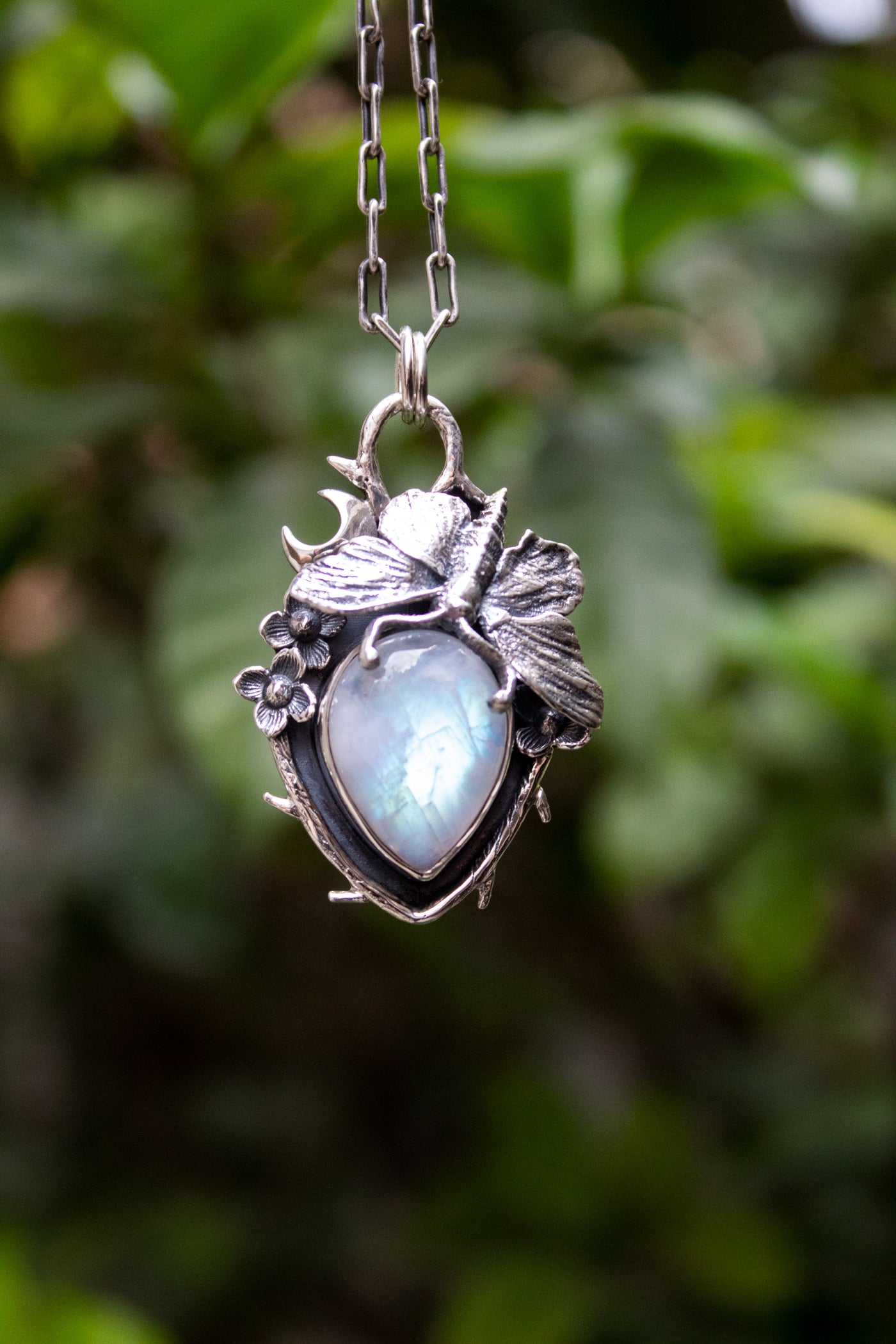 Whisperwing Reverie Moonstone Pendant, AP-7794