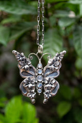 Luminous Reverie Butterfly Pendant, AP-7793