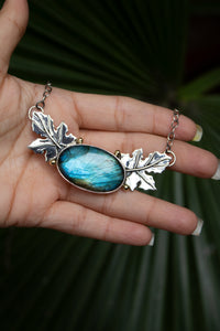 Forest Whisper Labradorite Necklace: AP-7819