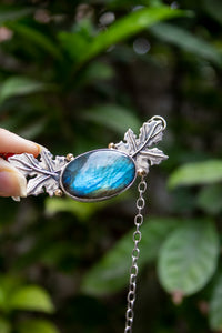Forest Whisper Labradorite Necklace: AP-7819