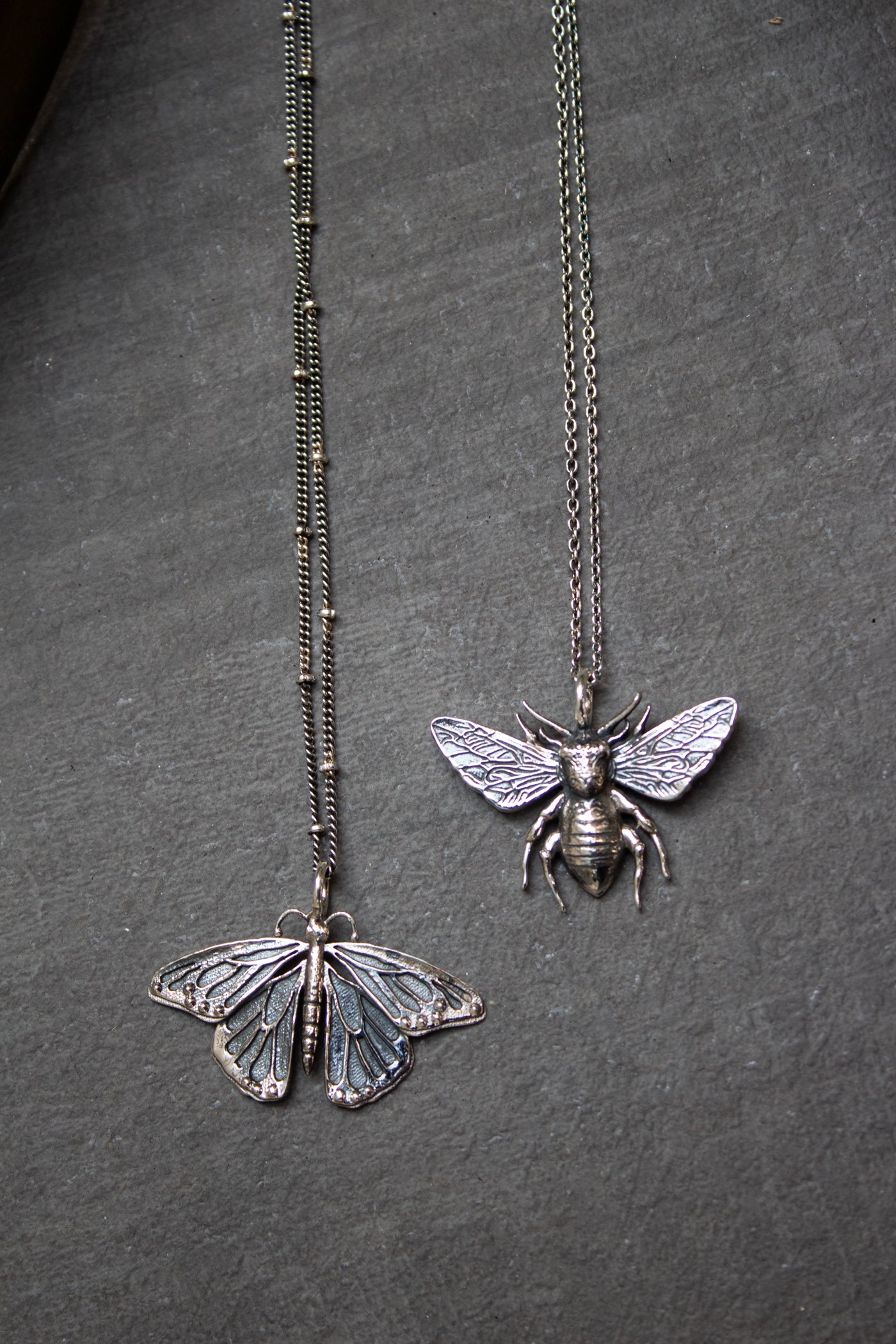 Guardian Bee Silver Necklace,  AP- 7380