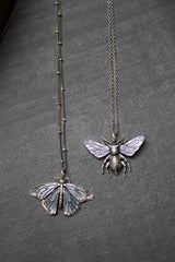 Guardian Bee Silver Necklace,  AP- 7380