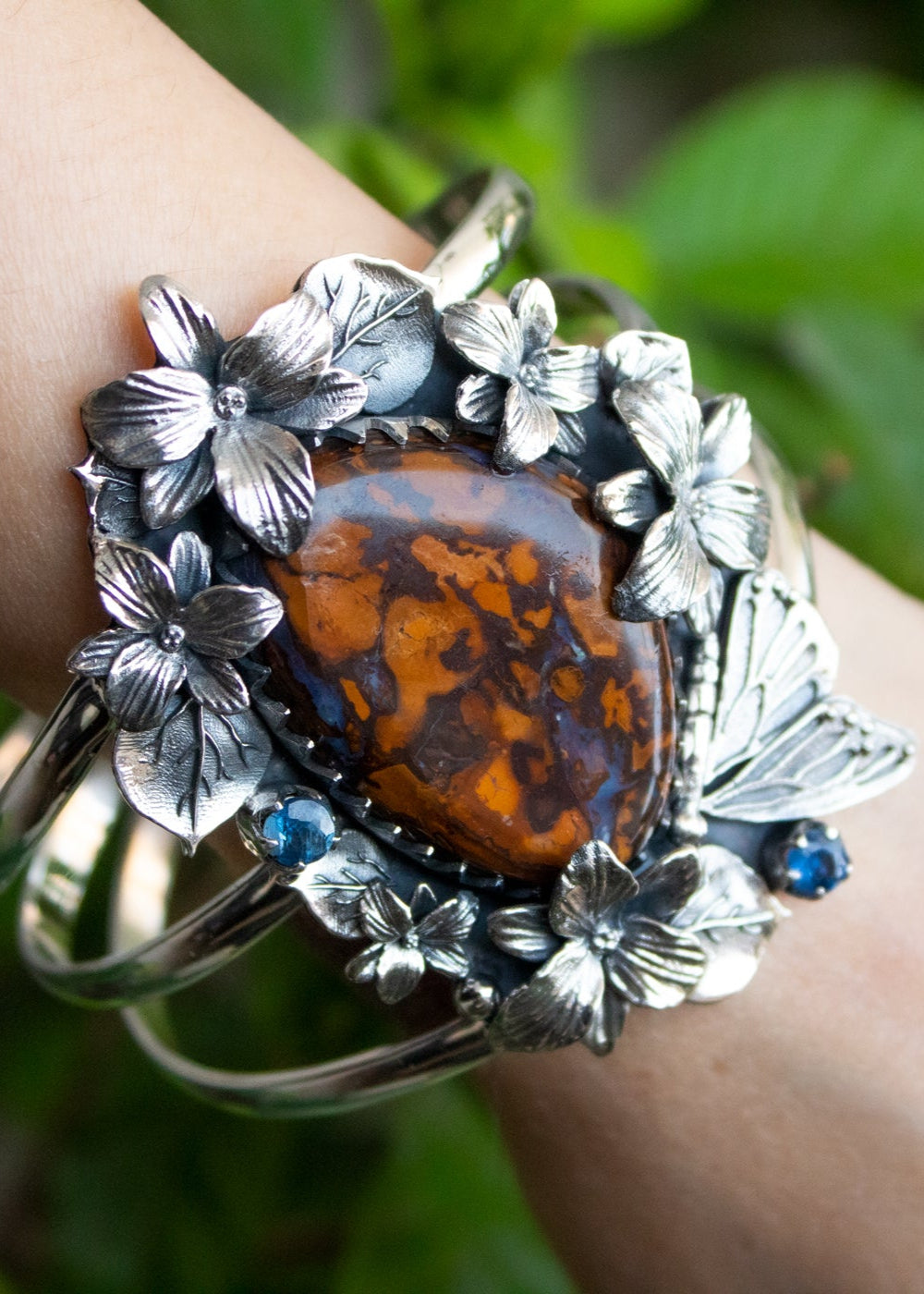 Boulder Opal Cuff Bracelet, AB-6992