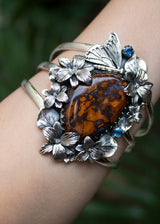 Boulder Opal Cuff Bracelet, AB-6992