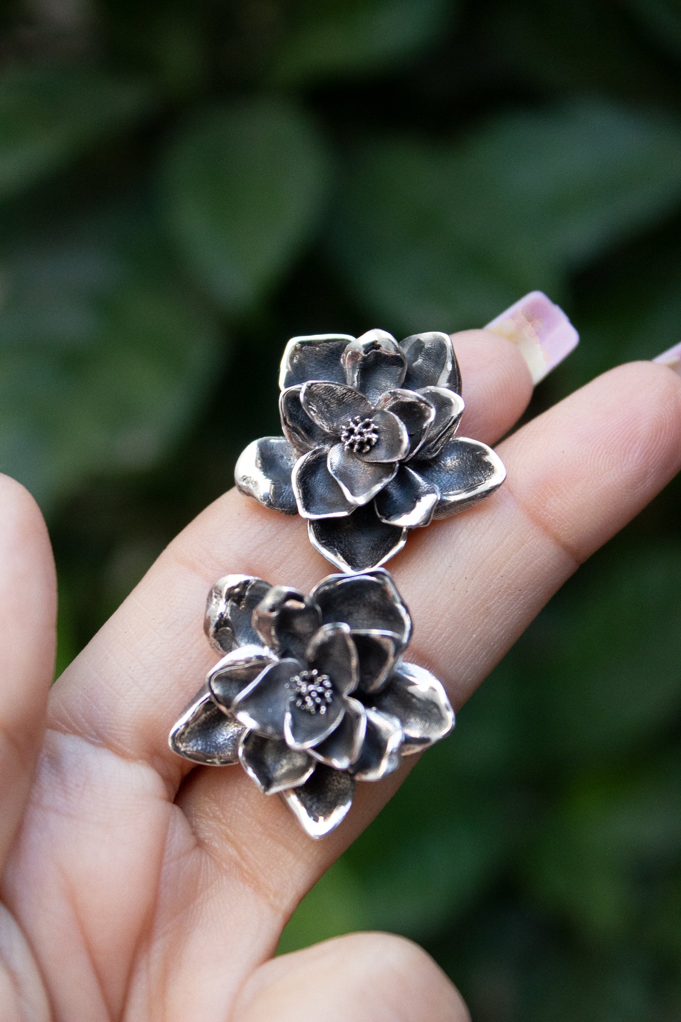 Blooming Elegance- Floral Studs, AE-7388