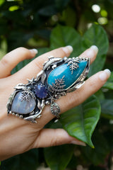 Ocean Dreamscape Statement Ring, AR- 7381