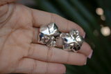 Blooming Silver Studs, AE-7423