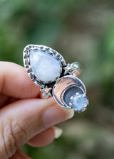 Dainty Moonstone Celestial Ring AR-6747