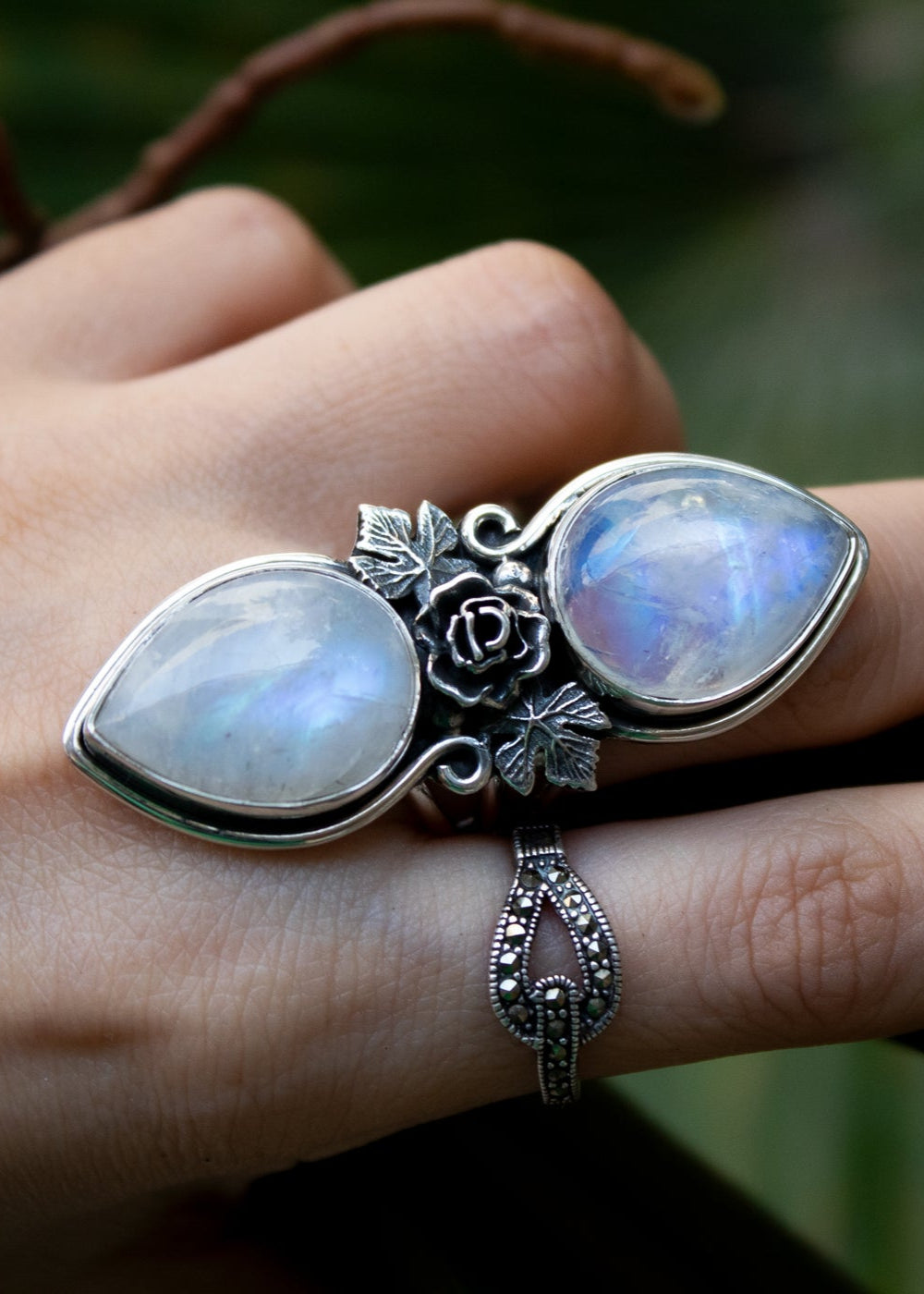 Bague Pierre de Lune, AR- 6691