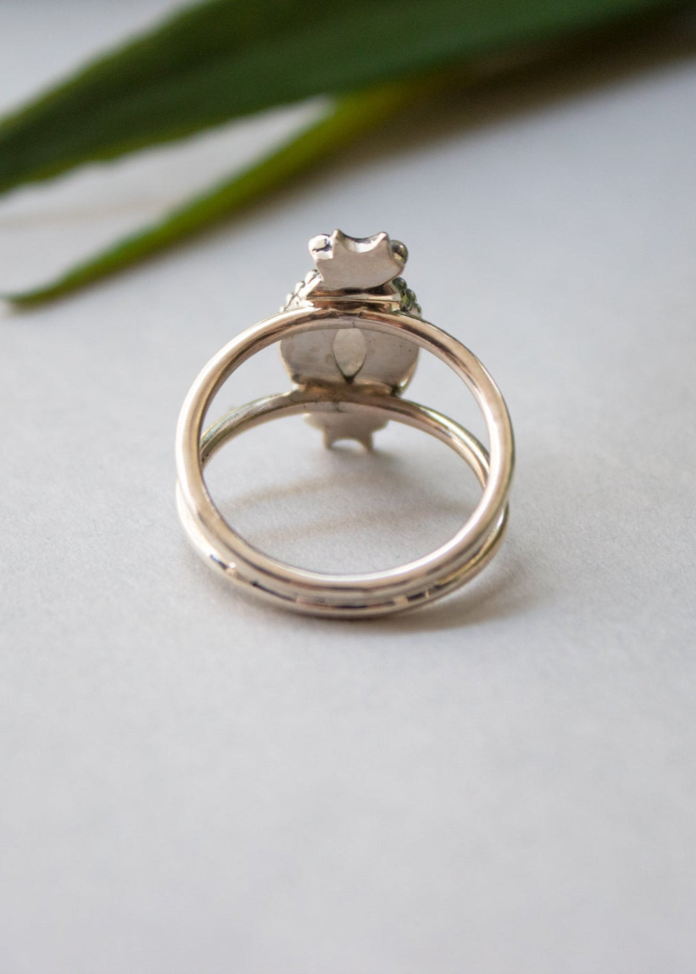 Bague céleste en pierre de lune, AR-6701