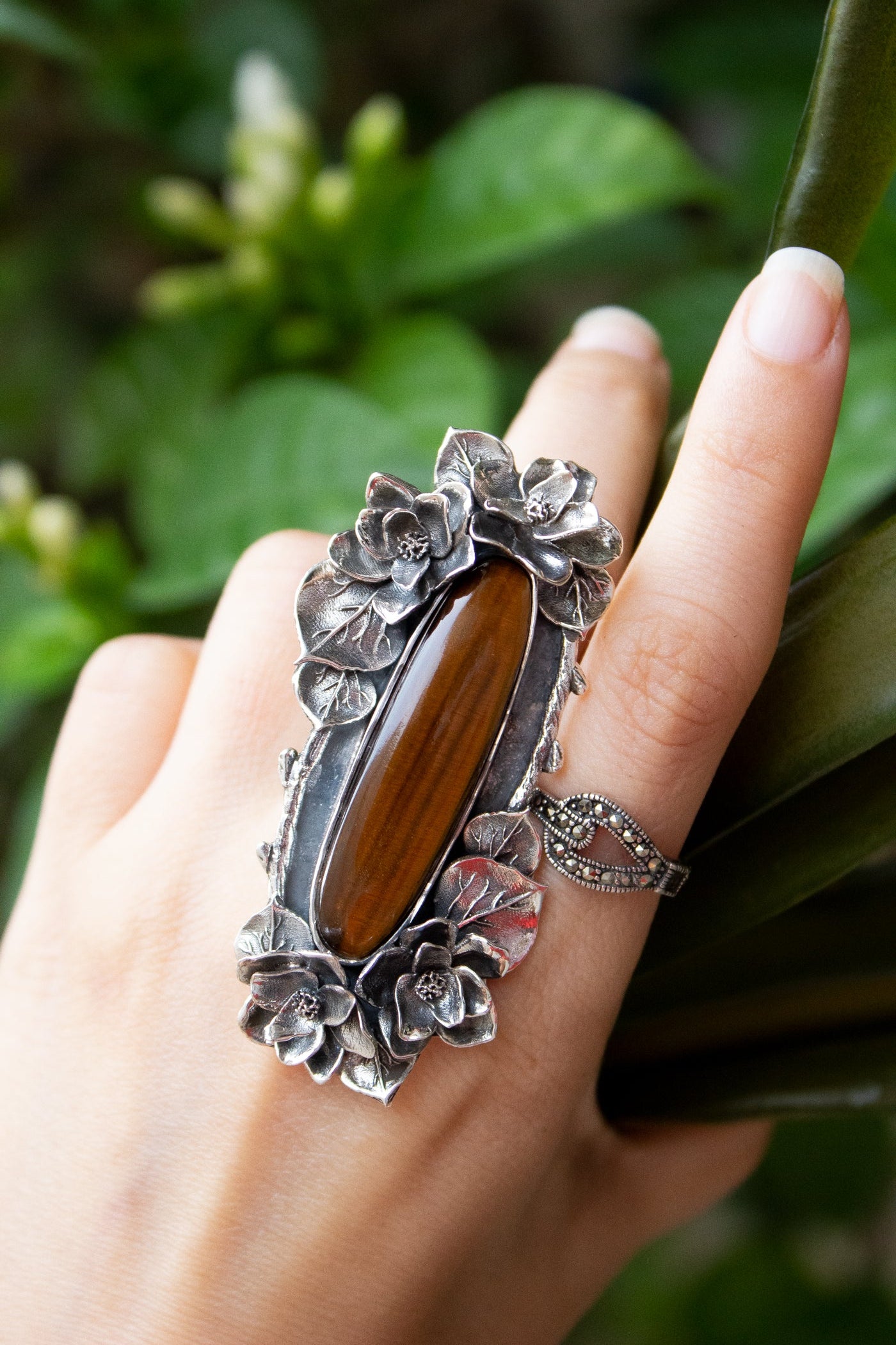 Tiger Eye Ring, AR- 7049