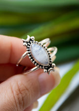 Moonstone Celestial Ring, AR-6701