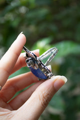 Twilight Grove — Tanzanite & Emerald Garden Ring, AR- 7470