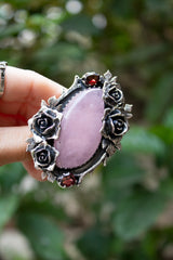 Rose Quartz Ring, AR-7590