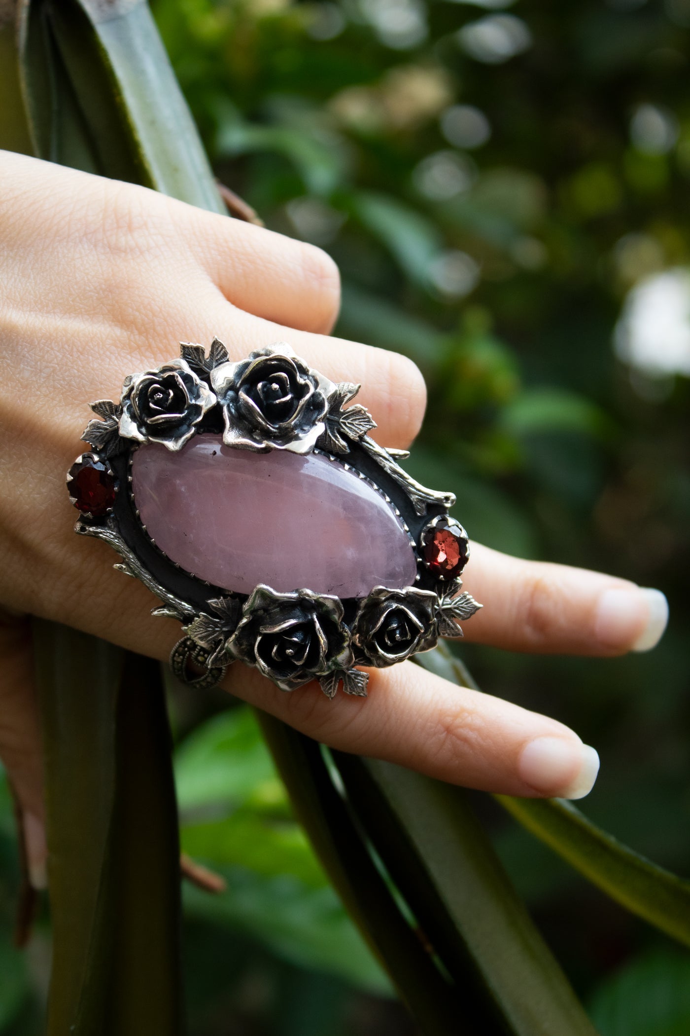 Rose Quartz Ring, AR-7590