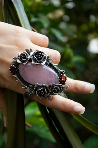 Rose Quartz Ring, AR-7590
