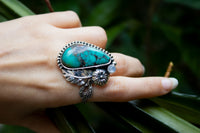 Turquoise & Moonstone Ring, AR-6734