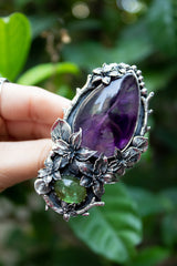 Verdant Vail: Amethyst Ring,  AR-7486