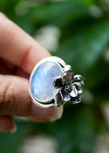 Floral Moonstone Ring, AR-7080