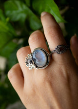 Floral Moonstone Ring, AR-7080