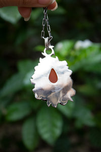 Autumn’s Wing: Carnelian Pendant, AR-7494