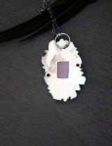 Whispers of the Heart: Pink Opal Pendant, AP-7496